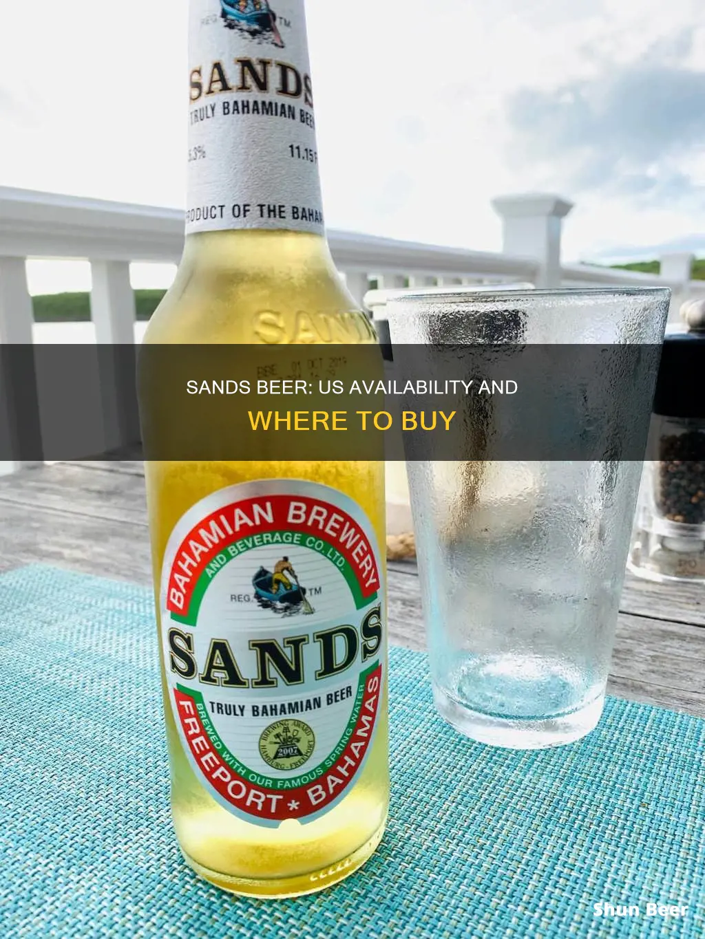 can i buy sands beer in the us