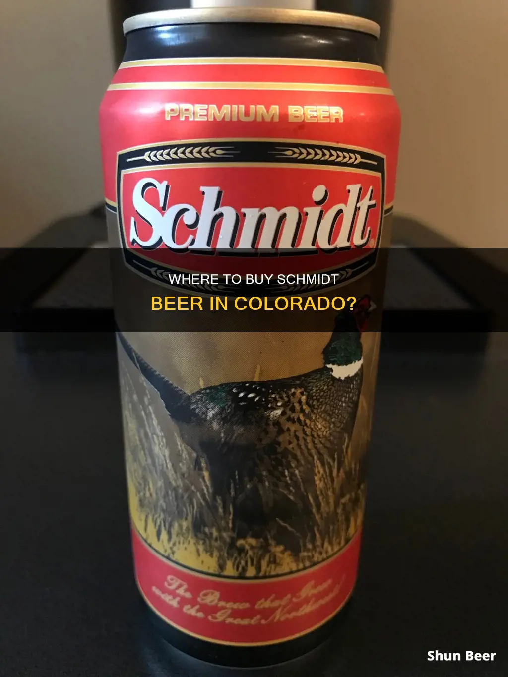 can i buy schmidt beer in colorado