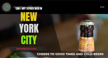 Buying Taybeh Beer in New York City