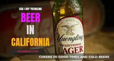 Yuengling Beer: California's Availability Quest