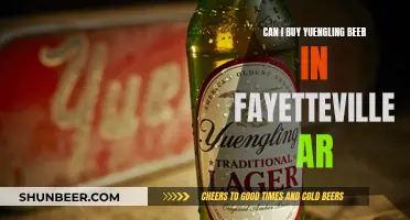 Yuengling Beer Availability in Fayetteville, Arkansas