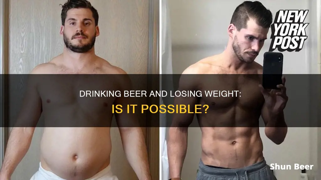 can I drink 2 beer and still lose weight