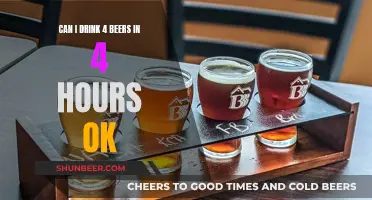 Drinking Four Beers in Four Hours: Safe or Not?