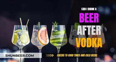 Beer and Vodka: Mixing, Chasing, and Safe Drinking