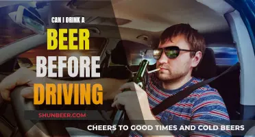 Drinking Beer and Driving: Is It Safe?