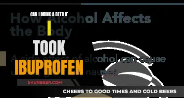 Ibuprofen and Beer: Is It Safe to Mix?