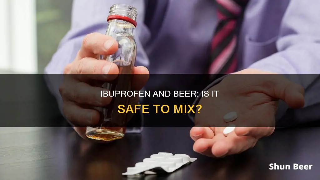 can I drink a beer if I took ibuprofen