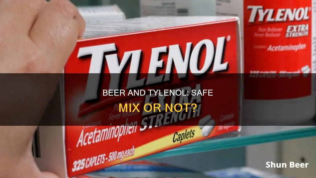 can I drink a beer if I took tylenol