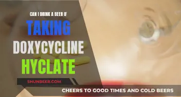 Beer and Doxycycline: Safe Mix?