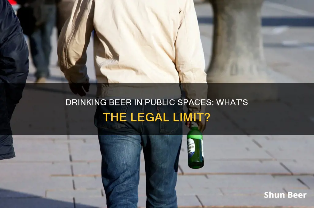 can I drink a beer in public