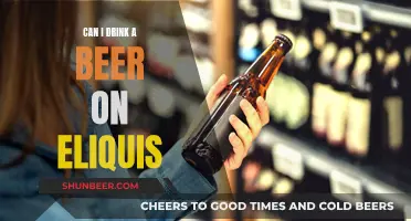 Beer and Eliquis: Safe Mix or Health Risk?