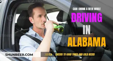 Alabama's Beer Laws: Drinking While Driving