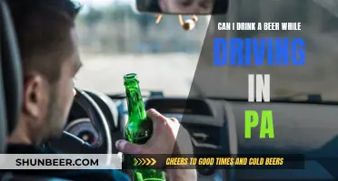 Drinking Beer While Driving in Pennsylvania: What's Allowed?