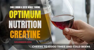 Beer and Creatine: Safe Mix?