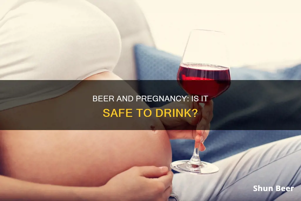 can I drink a glass of beer while pregnant