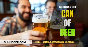 Drinking After One Beer: Is It Safe?