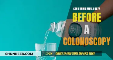 Beer and Colonoscopy: Drinking Timeline for Procedure