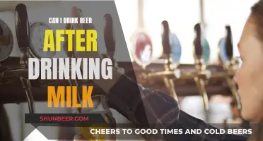 Beer and Milk: Mixing Drinks, Safe or Not?