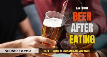 Beer and Food: Safe to Drink After Eating?