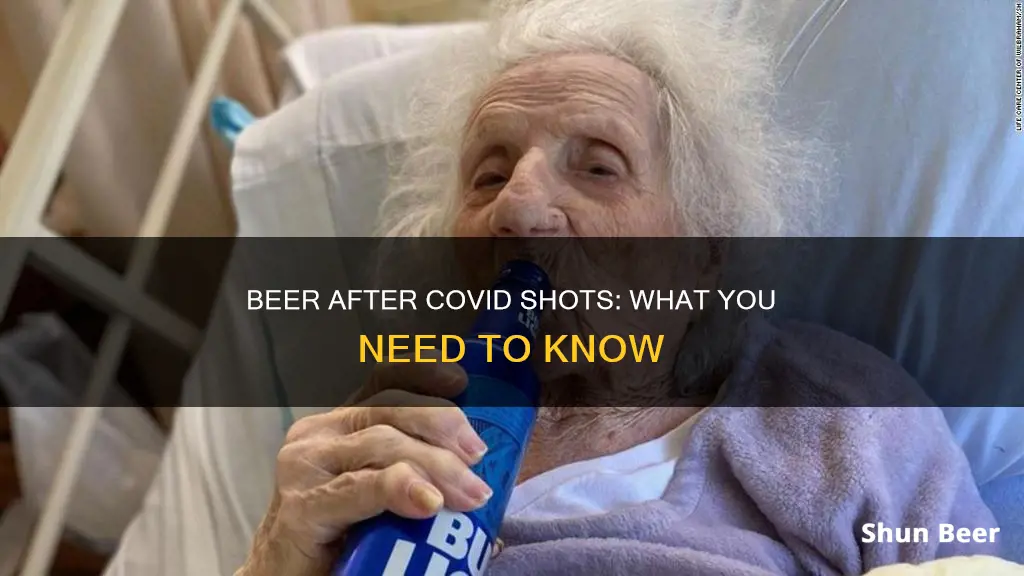 can I drink beer after my second covid shot