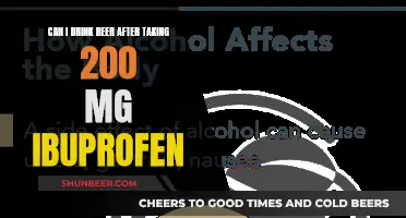 Ibuprofen and Beer: Is It Safe to Mix?