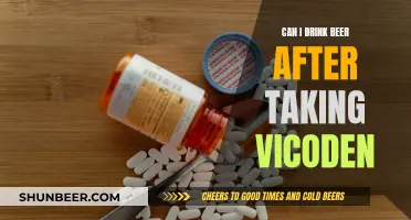 Beer and Vicodin: Safe Mix?