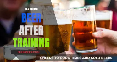 Beer After Training: Good or Bad Idea?