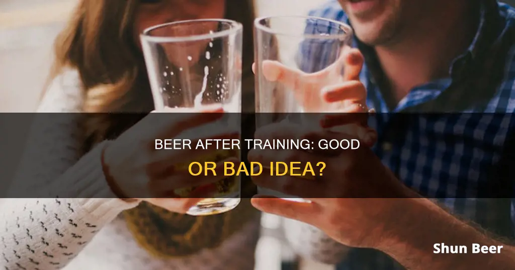 can I drink beer after training