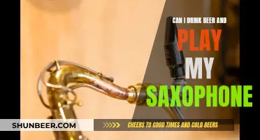 Drinking Beer and Playing Saxophone: A Harmful Combo?