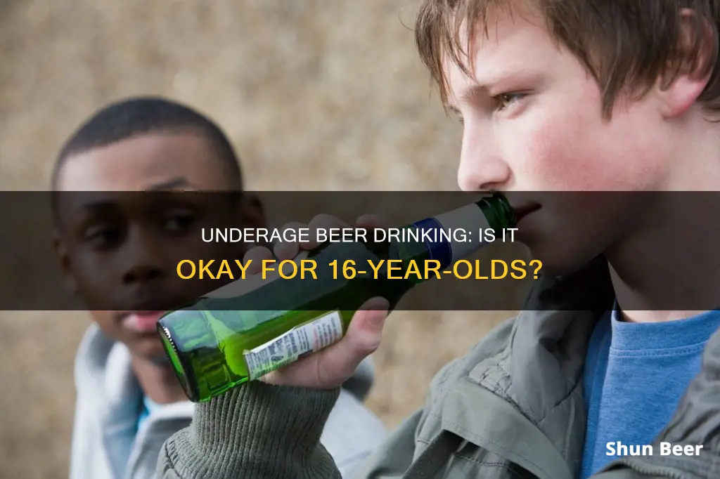 can I drink beer at 16