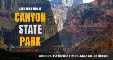 Beer Drinking at Canyon State Park: What's Allowed?