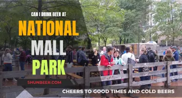 Beer Drinking at National Mall Park: What's Allowed?