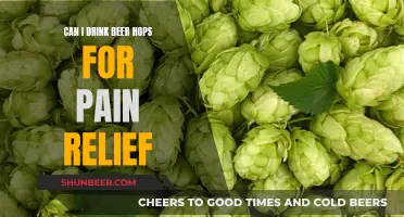 Hops in Beer: Natural Pain Relief Alternative?