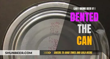 Should You Drink Beer from a Dented Can?