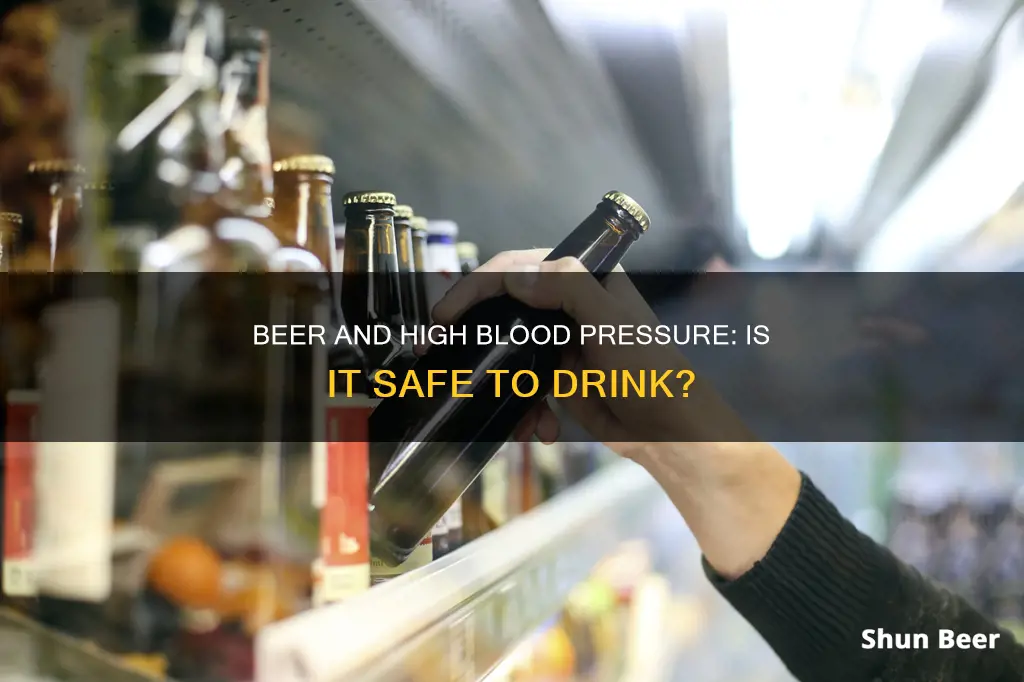 can I drink beer if I have high blood pressure