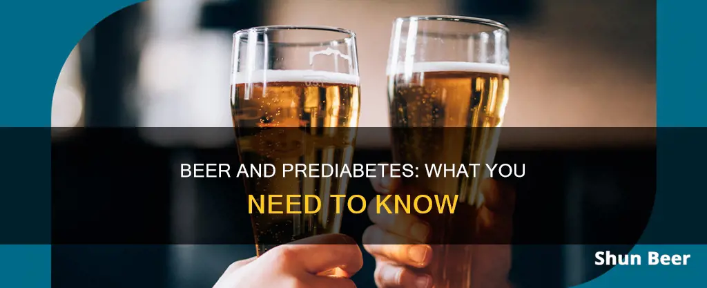 can I drink beer if im prediabetic