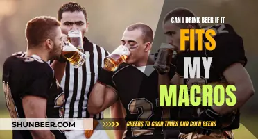 Beer and Macros: Can I Drink and Stay on Track?