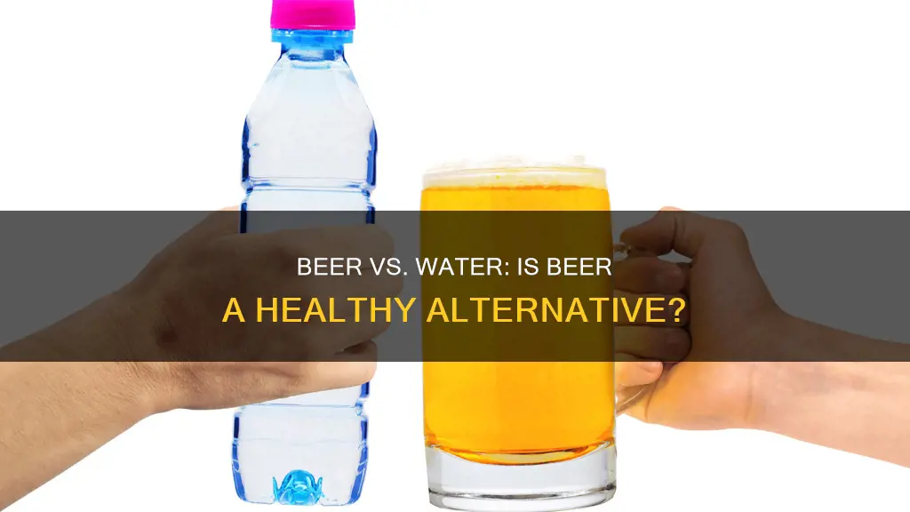 can I drink beer instead of water