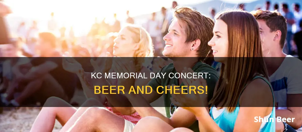 can I drink beer memorial day concert kc