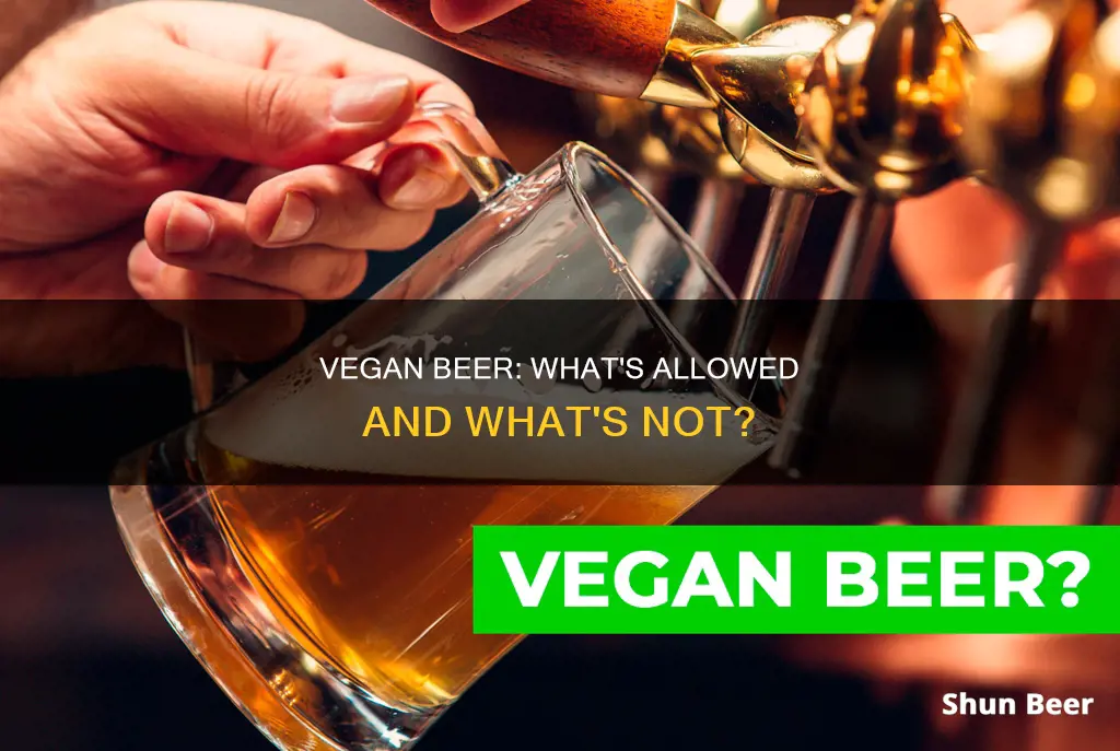 can I drink beer on a vegan diet