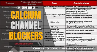 Calcium Channel Blockers and Beer: Is It Safe?