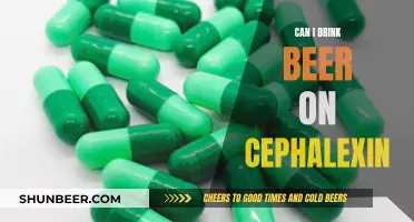 Drinking Beer on Cephalexin: What You Need to Know