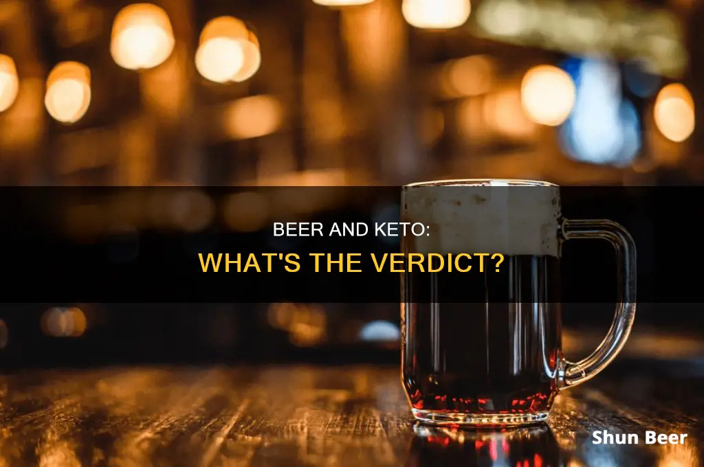 can I drink beer on keto