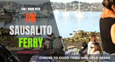 Beer on the Sausalito Ferry: What You Need to Know