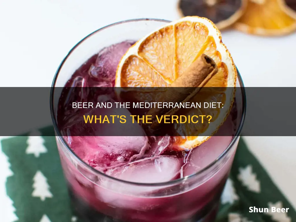 can I drink beer on the mediterranean diet