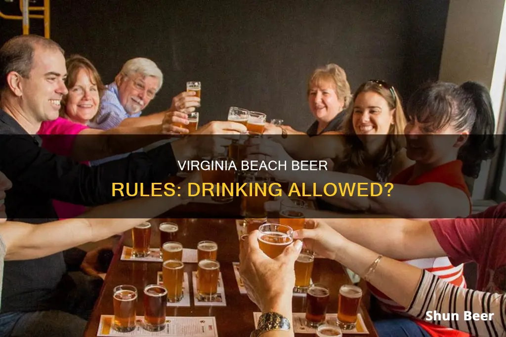 can I drink beer on virginia beach