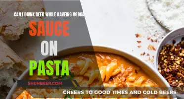 Beer and Vodka Sauce: A Delicious Combination?