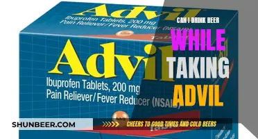 Beer and Advil: Safe Mix or Health Risk?