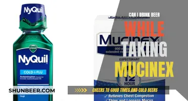 Beer and Mucinex: Safe Mix or Health Risk?