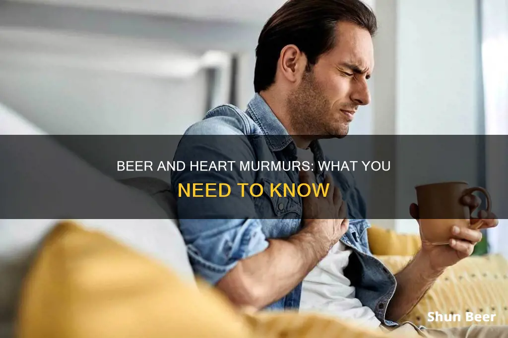 can I drink beer with a heart murmur